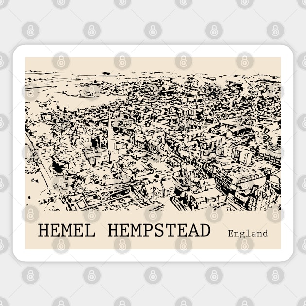 Hemel Hempstead England Magnet by Lakeric